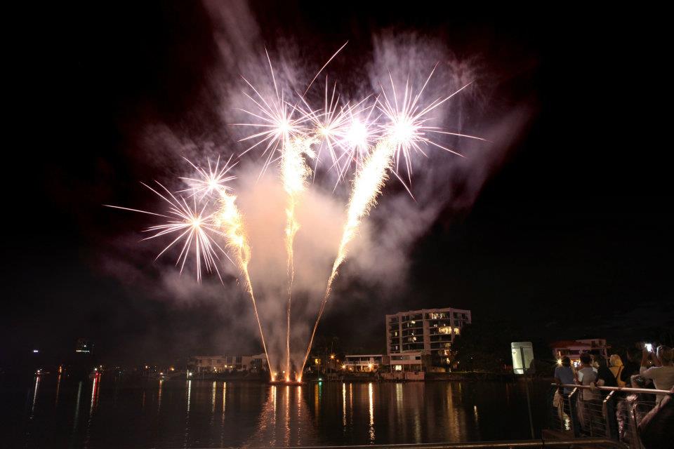 Experience a Fantastic Fireworks Display By the Seaside