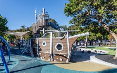 July holidays at Isle of Palms: lagoon pools, lakes and worn-out kids